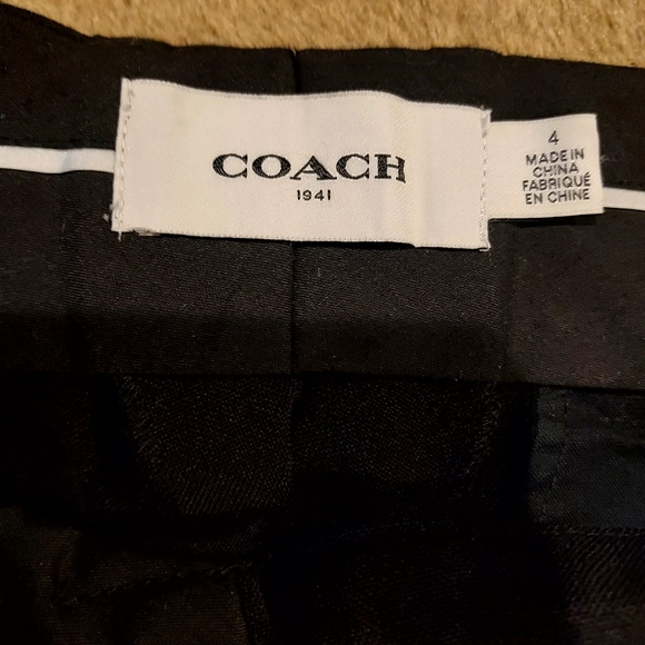 Coach 1941 Wool Lined Dress Pants, size 4 - Picture 3 of 8